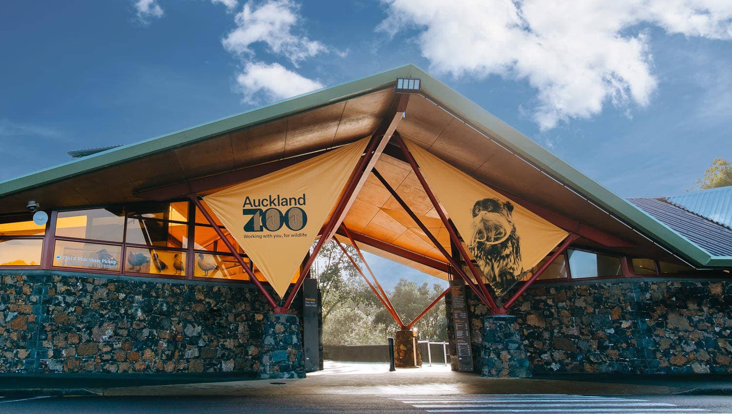 Auckland Zoo near Hobson Lodge