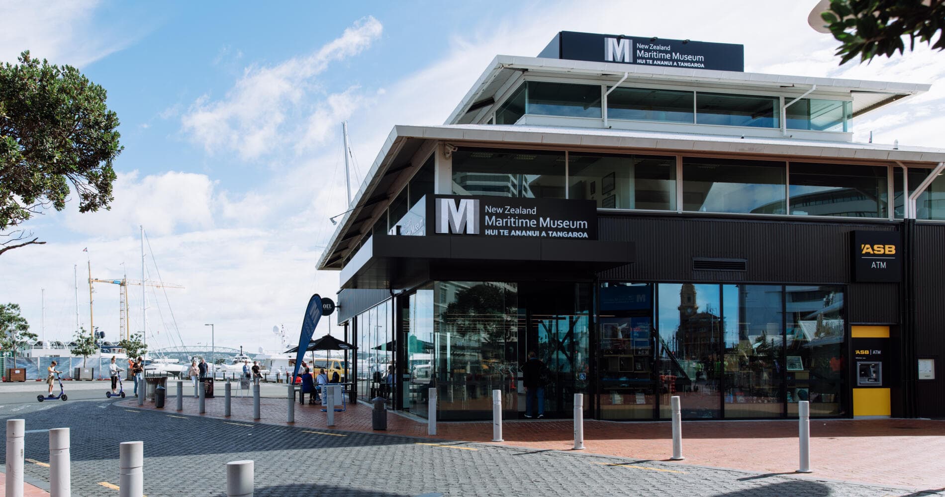 New Zealand National Maritime Museum near Hobson Lodge